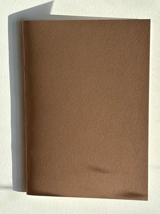 Notatnik gładki - Almond brown
