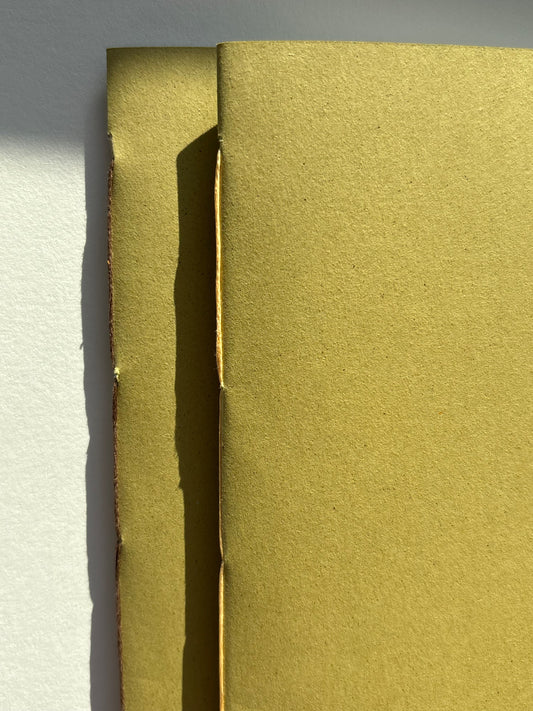 Notatnik gładki - Olive green